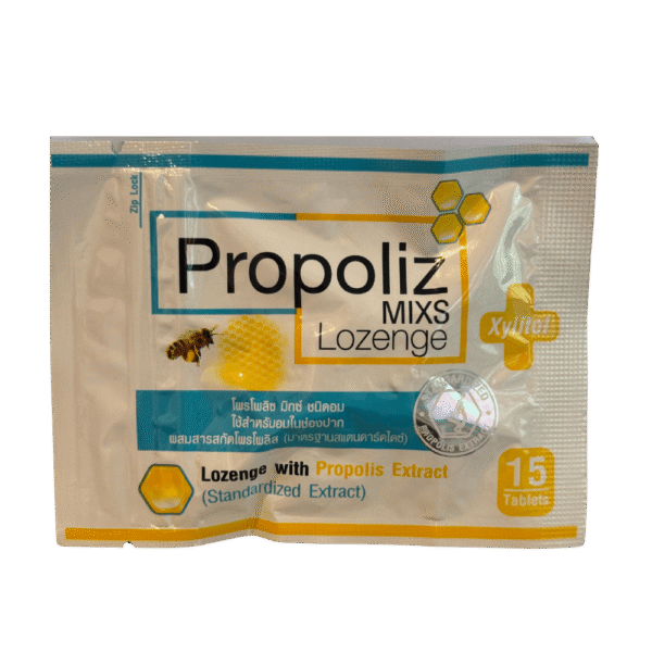 Pastilles gorge propolis