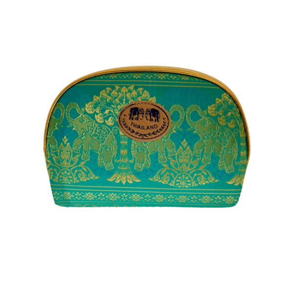 pochette turquoise