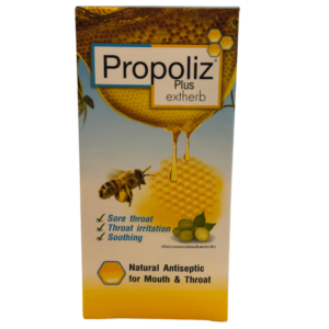 Spray gorge propolis toux