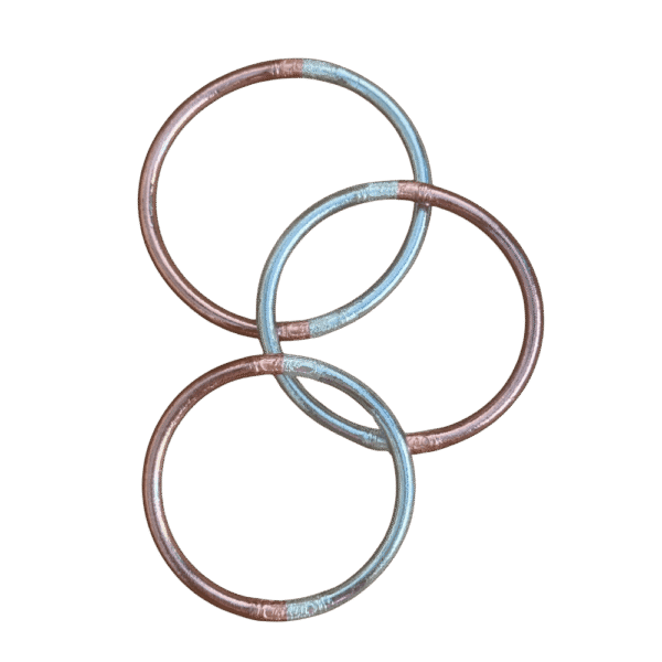 Trésors bicolores argent/rose – Image 2