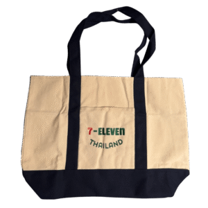 Sac cabas 7-Eleven bleu